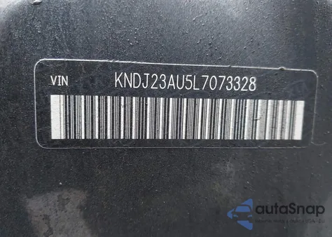 2020 Kia Soul Lx z USA, uszkodzony, nr VIN KNDJ23AU5L7073328